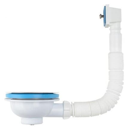 Aquant Выпуск 3 1/2" с пласт.реш. с прямоуг. переливом