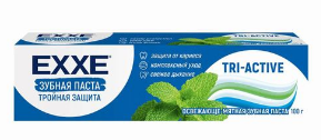 EXXE Зубная паста Тройная защита/100 г/24