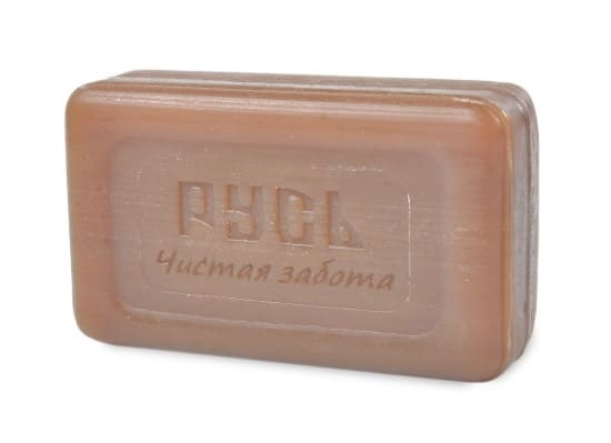 Мыло туалетное твердое "Русь" Чистая забота " 250 г /32/ 