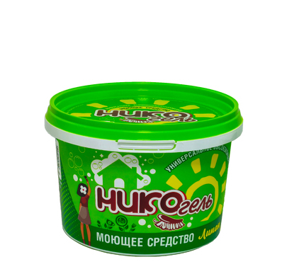 Моющее ср-во гель НИКО Лимон 500 гр концентрат /18шт