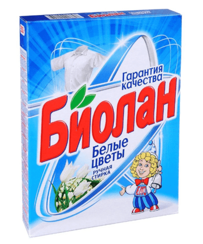 Биолан смс ручн. 350 гр. Белые цветы /24/