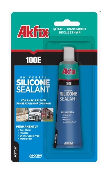 Силикон AKFIX 50мл белый /24/