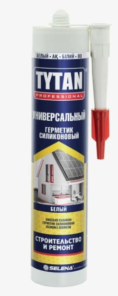 Герм. силик. Tytan унив./белый  (280 мл)  12шт/упак