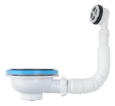 Aquant Выпуск 3 1/2" метал-пласт. с круглым переливом