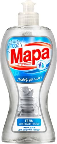 Мара Гель/д/мытья посуды Забота о семье/400мл/10