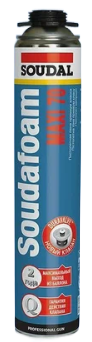 Пена SOUDAL  проф. МАКСИ 70л (870г) 12шт/упак