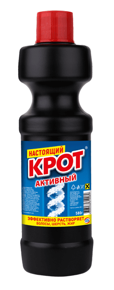 Средство "Крот" АКТИВНЫЙ 580 гр/500 мл (24)
