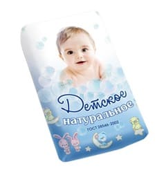 Детское 190г п/п об мыло туалетное (20) /531