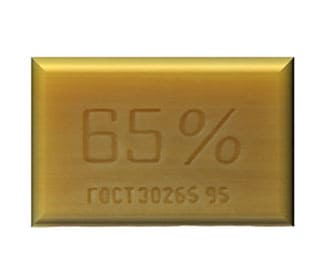 Мыло хозяйственное ВОРОНЕЖ 65% /270 г /32/ 