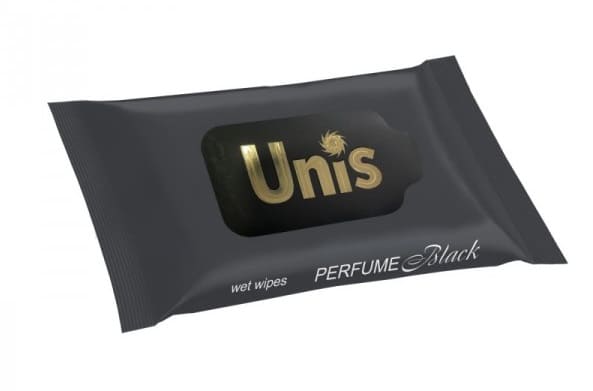 Салф.вл.15 шт.ТМ Unis Анитибакт. Perfume Black /36