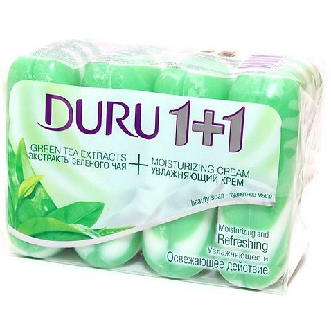 ДУРУ Экопак ТМ 1+1 4*80 Зеленый чай /12