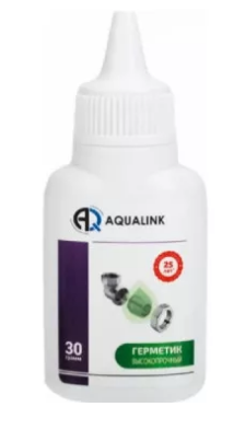Анаэробный клей-герметик AQUALINK "Высокопрочный" 50г (AQUALINK 30)