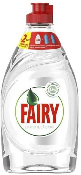 FAIRY Средство для мытья посуды Pure & Clean 450мл