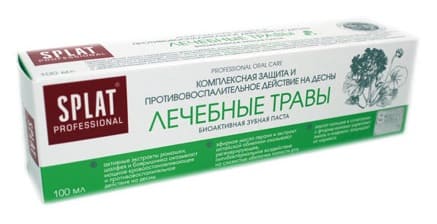 З/п SPLAT 100 мл Проф. лечеб. травы 25 шт/уп