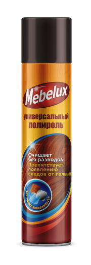Полироль д/мебели д/любых поверхностей 300 см /12/