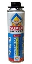 Очиститель пены  SUPER МОНТАЖНИК 330 гр. 12шт/уп