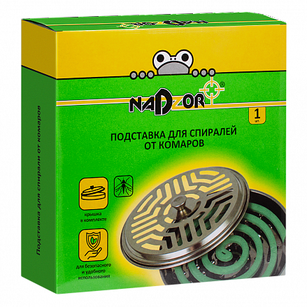 Подставка д/спирали от комаров, Nadzor/30