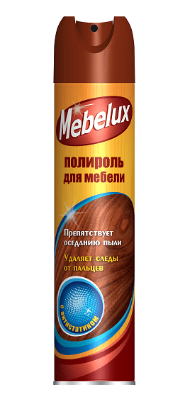 Н/и Полироль д/мебели с антистатиком 300 см /12/