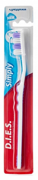 З/Щетка средняя D.I.E.S Simply /12/576шт 