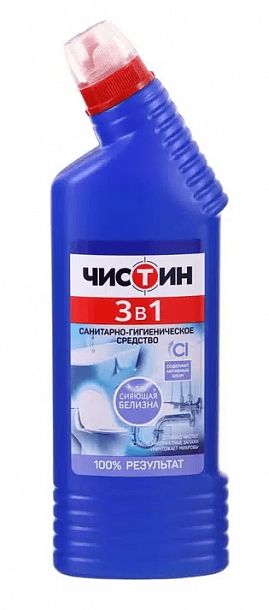 Средство д/сантехники "Чистин" 3 в 1/750г/14