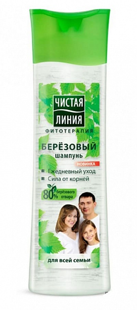 ЧЛ Шампунь 400 мл/Березовый для всей семьи/12/