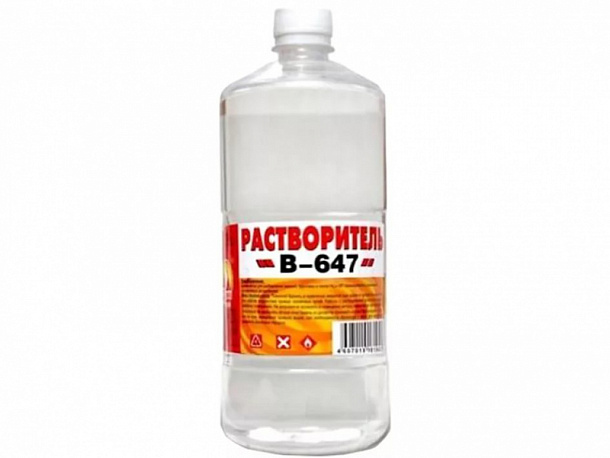 Растворитель "647" (0,5л), Вершина СПб