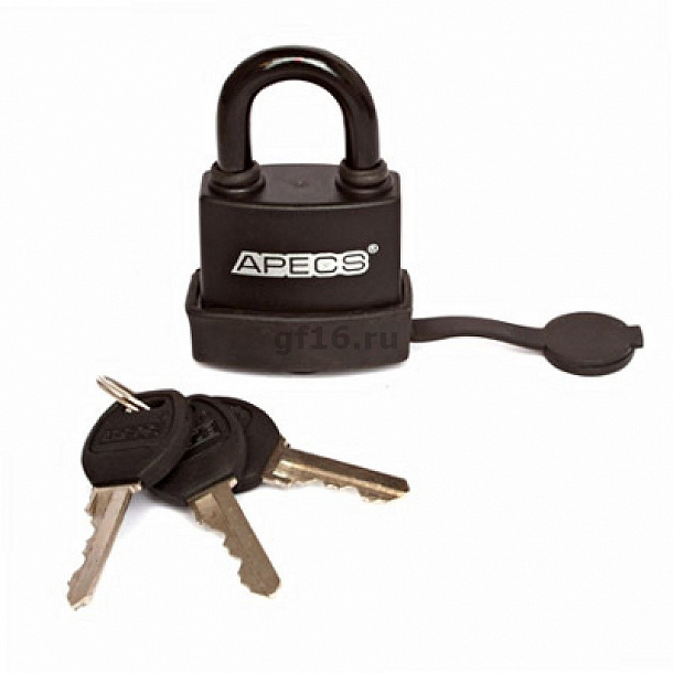 Замок висячий Apecs PDR-50-45 (6шт/упак)