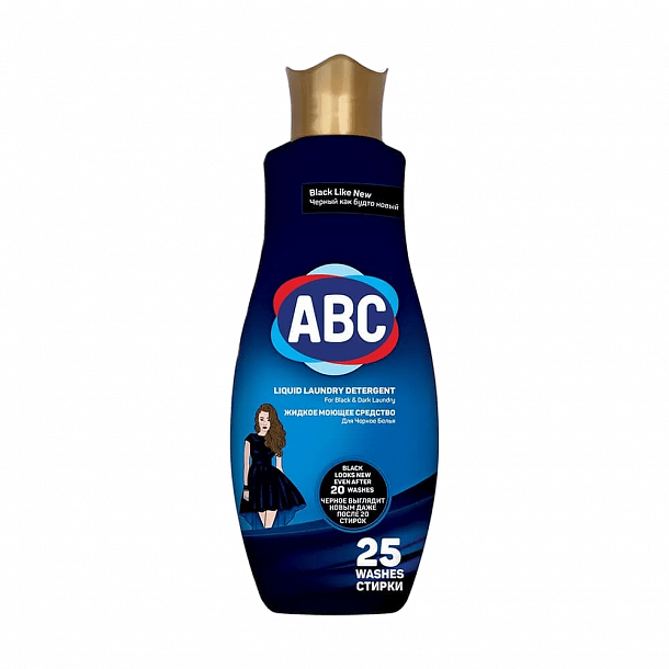 АВС 1,5 л Гель д/стирки  д/чёрного /9