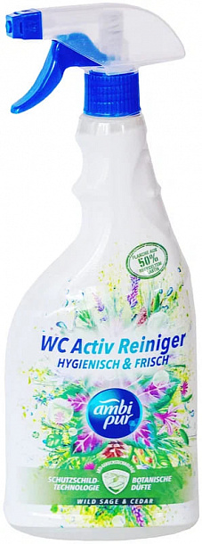 Спрей средство для уборки Ambipur WILD SAGE&CEDAR 750 мл/8
