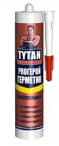 Герметик TYTAN PROFESSIONAL PROГЕРОЙ универсальный прозрачный 280 мл 12шт/уп