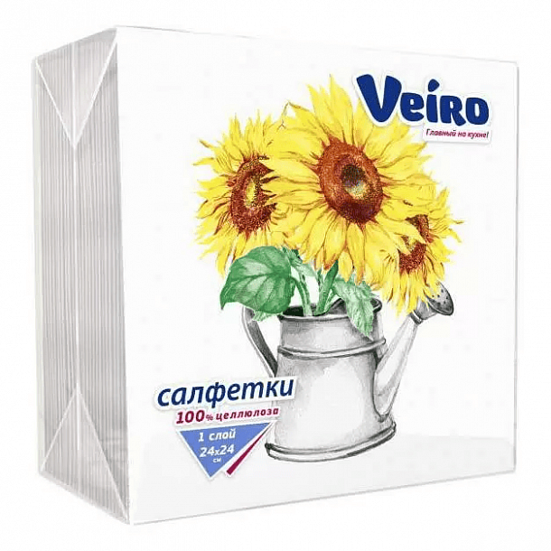 Салфетки Veiro  Натюрморт 1сл 50шт /90/