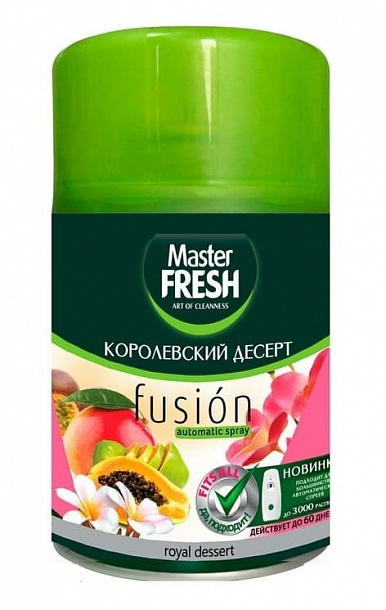 MF СМЕННЫЙ БАЛЛОН Королевский десерт освежитель воздуха 250 мл /6