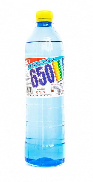 Растворитель "650" 0,85л (20 шт/кор) Кропоткин