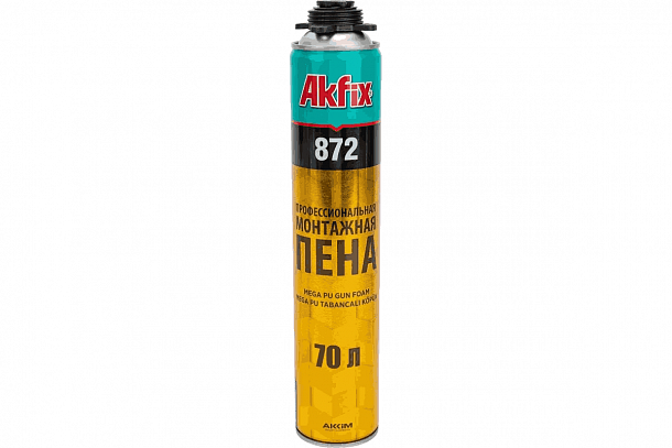 Akfix 872 Профессиональная монтажная пена, 1020 гр.