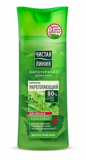 ЧЛ Шампунь 400 мл Крапива д/всех типов волос укрепеляющий /12/