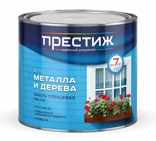 Эмаль ПФ-115 "Престиж" синяя (1,9кг) 6шт/кор