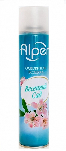 Освежитель воздуха Alpen "Весенний сад" 300 мл /12/