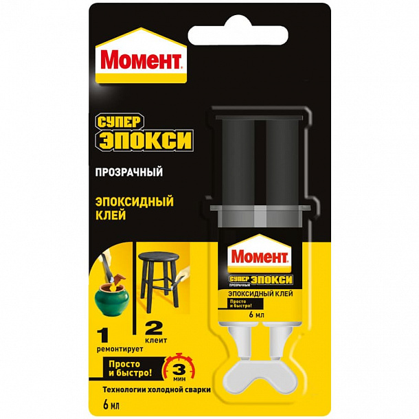 Эпокси Супер шприц (6мл) 48шт/кор
