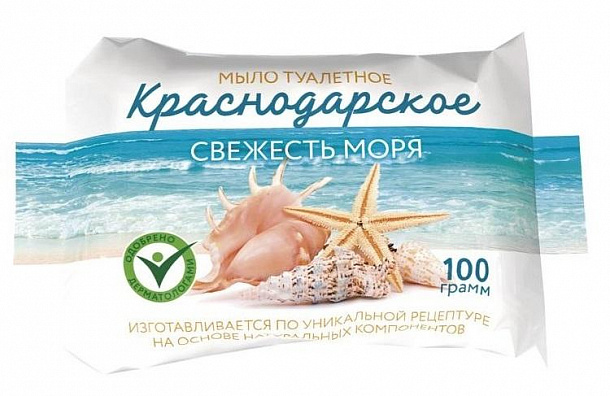Мыло туалетное с ароматом СВ. Моря 100 гр /66