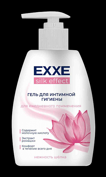 EXXE Гель д/интимной гигиены Silk Effect /250мл/12