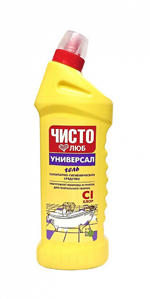 ЧИСТОЛЮБ УНИВЕРСАЛ гель санитарно-гигиеническое средство 750 г/16