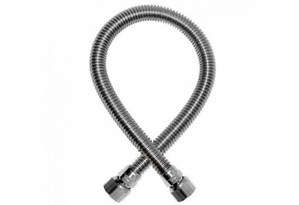 Сильфонная подводка для газа 1/2" в/в  30 см (AQUALINK   50/1)