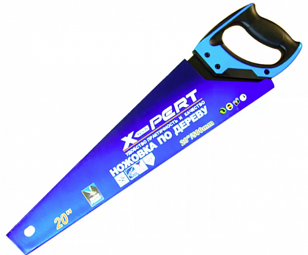 Ножовка  по дереву X-PERT  450 ПЛАСТ РУЧКА  48шт/упак