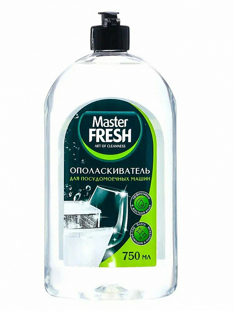 Master FRESH ополаскиватель для посудомоечной машины 750 мл/8