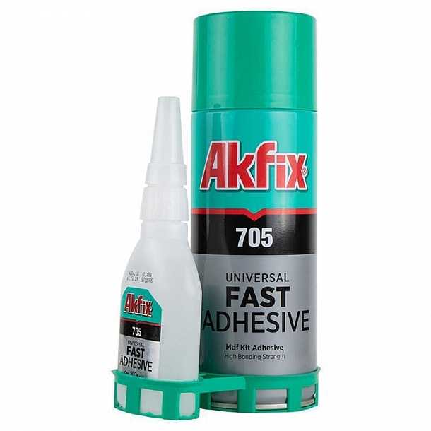 Клей AKFIX705 250/65 унив. двухкомпонентный 24шт/упак