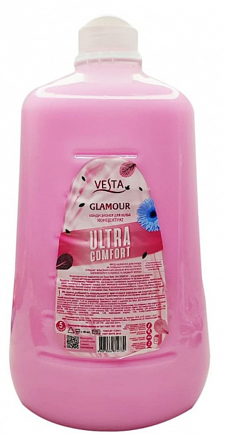 Кондиционер Vesta 5 л."Ultra comfort" "Гламур"/ розовый 2шт
