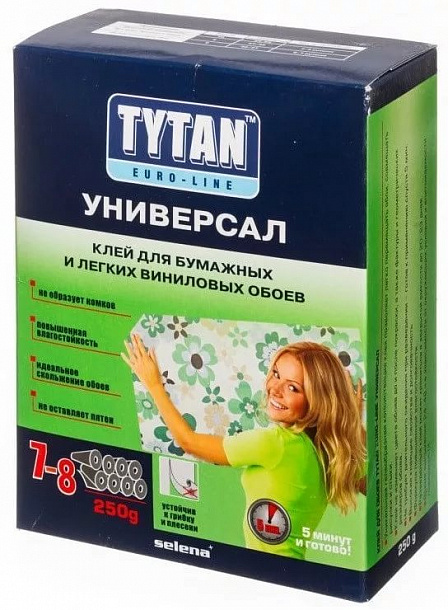 Клей TYTAN УНИВЕРСАЛ 250г 12шт/упак