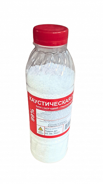 Сода каустическая в гранулах / 500 г /28/