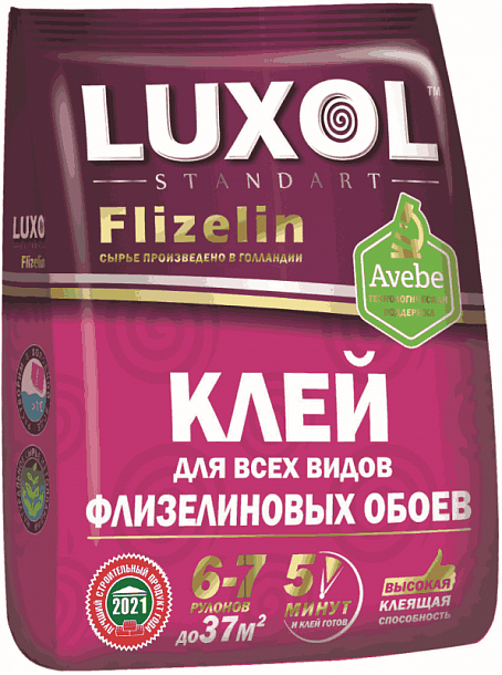 Клей обойный «LUXOL флизелин» (Standart), 200 г /40