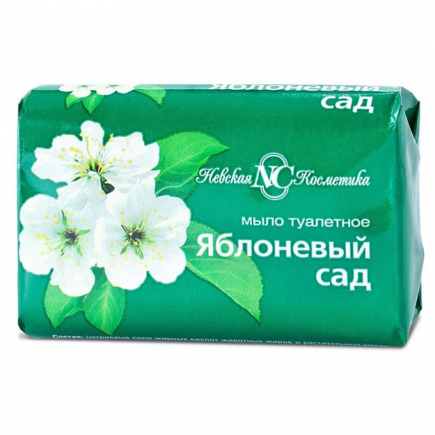 Невск. косм. т/мыло 90 гр Яблоневый сад /6/72/